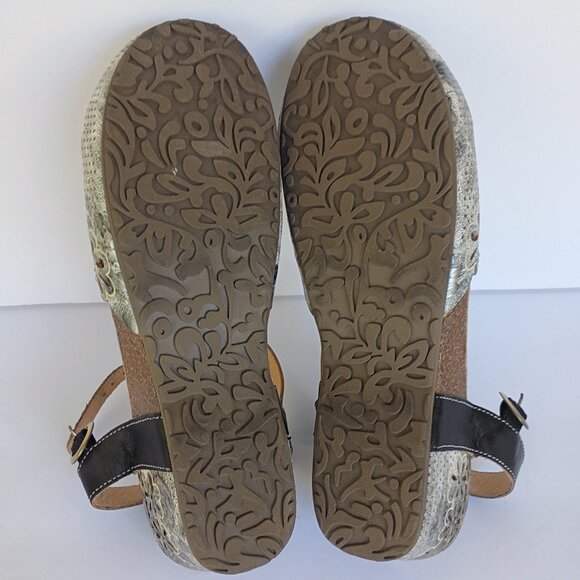 L'artiste leather clog/sandal 40 - Picture 7 of 8